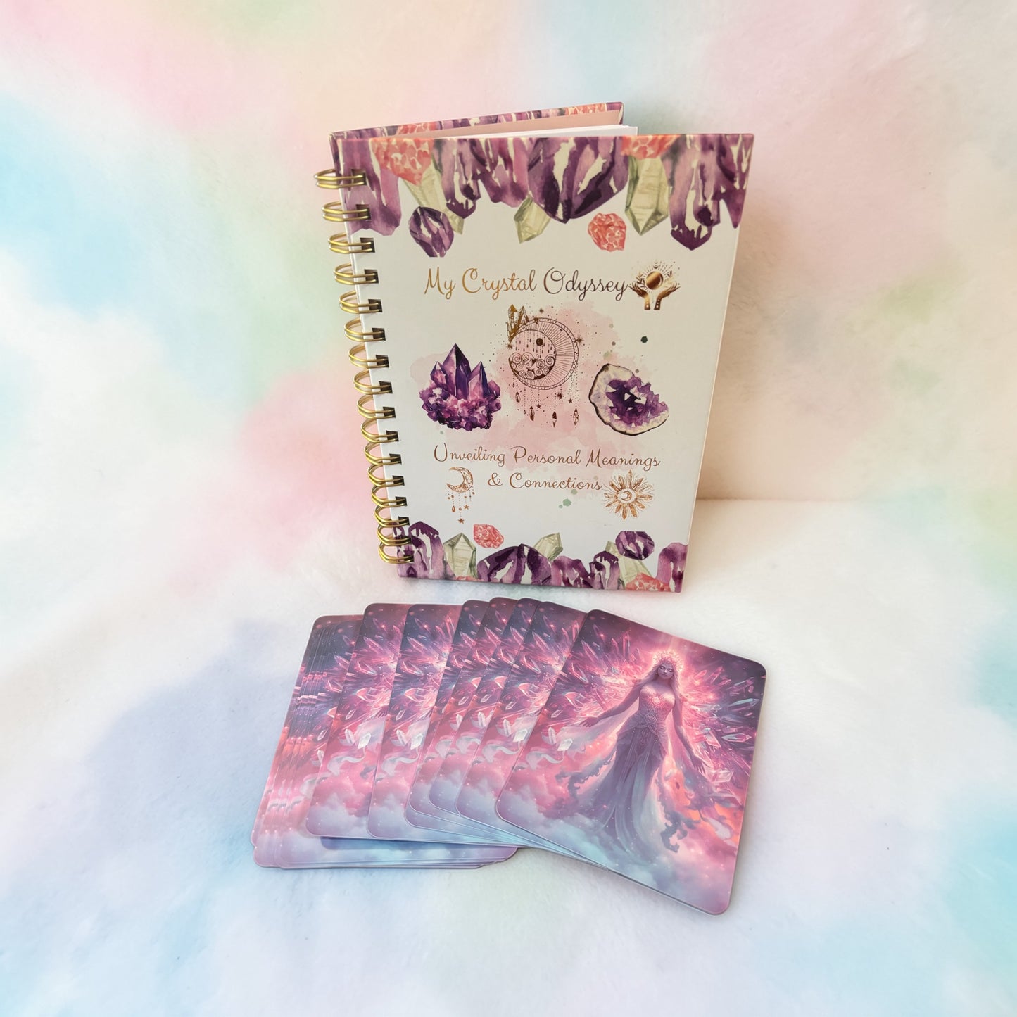 Affirmation Cards and My Crystal Odyssey Bundle and Save