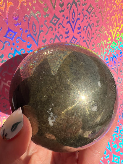Pyrite Sphere