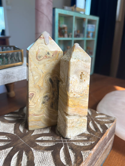 Crazy Lace Agate Towers