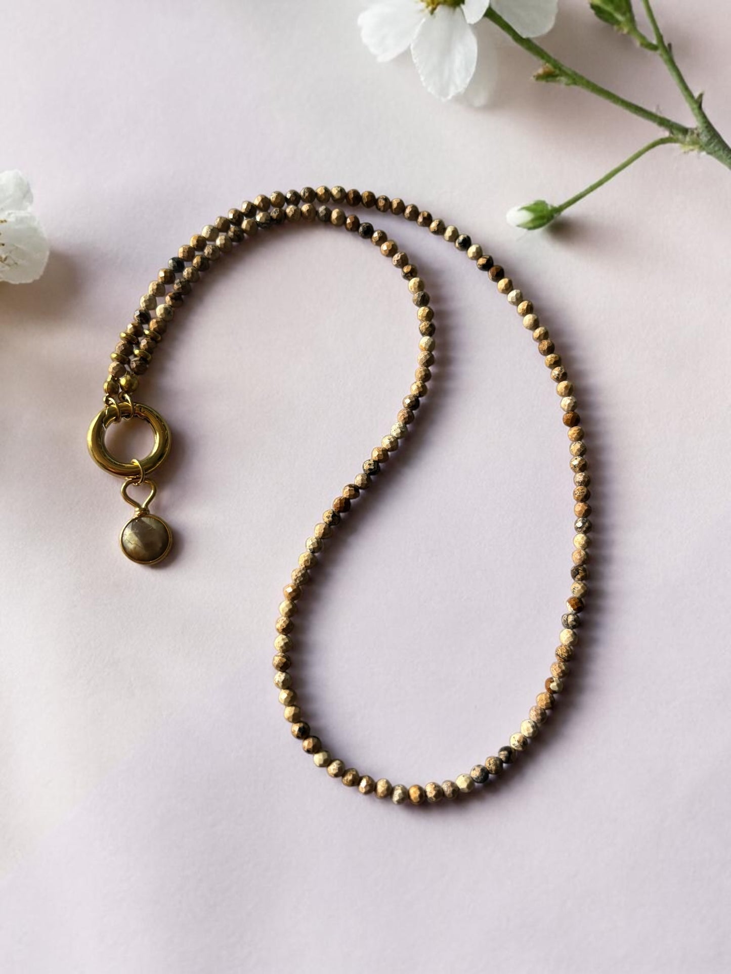 Gold Sparkle Energy Choker