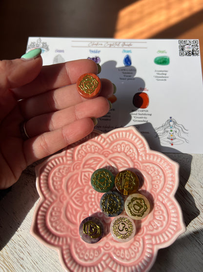 7 pcs Mini Chakra Set