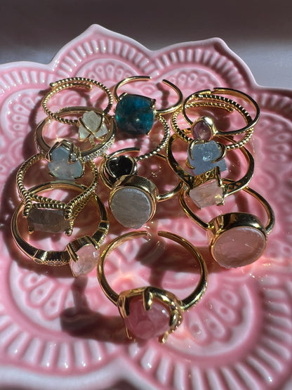 Glimmering Gems Ring Collection