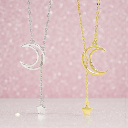 Moon & Star Light Necklace