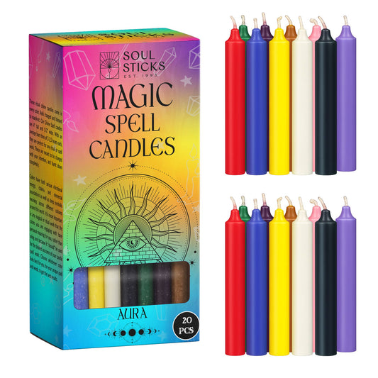 Magic Spell Candles - Soul Sticks Aura (20)