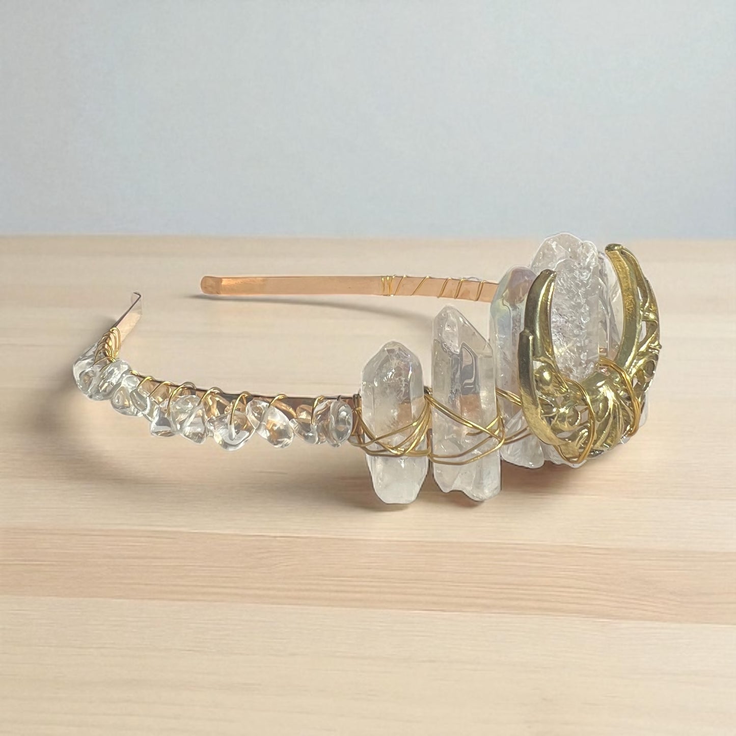 Goddess Moon Crystal Crowns