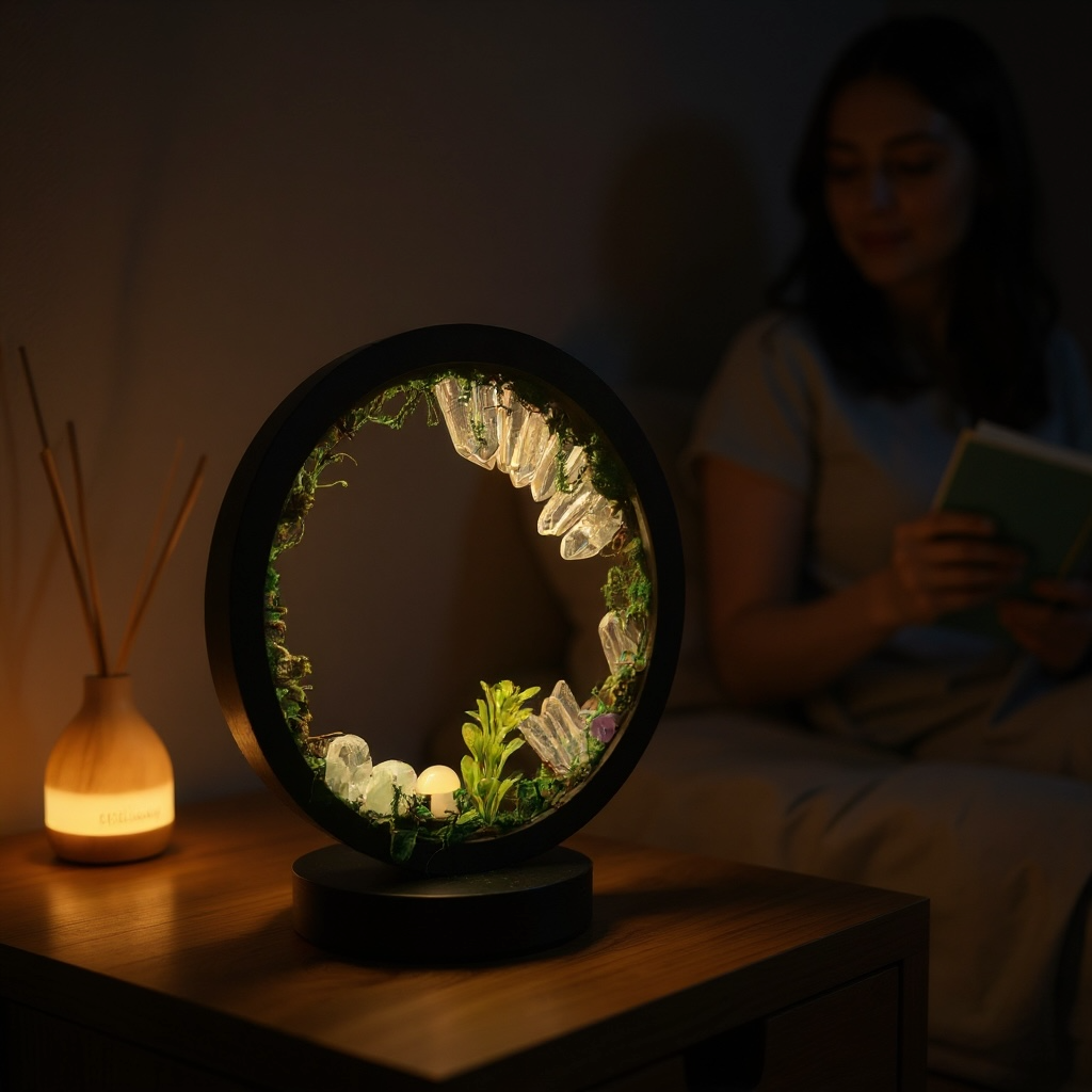 Healing Crystal Night Light