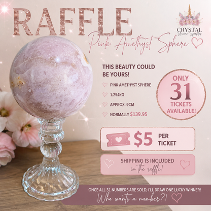 Raffle Pink Amethyst