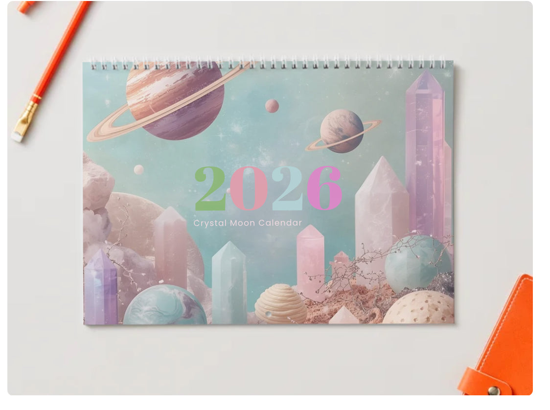 2026 Astrology x Crystal Calendar