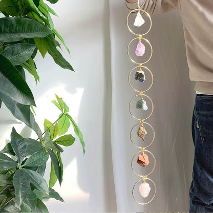 Crystal Chakra Energy Wall Hanging