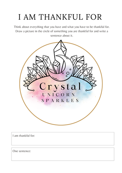 Digital Printable Vision Workbook