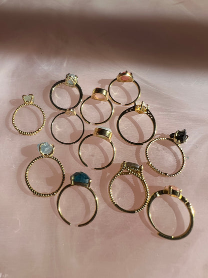 Glimmering Gems Ring Collection