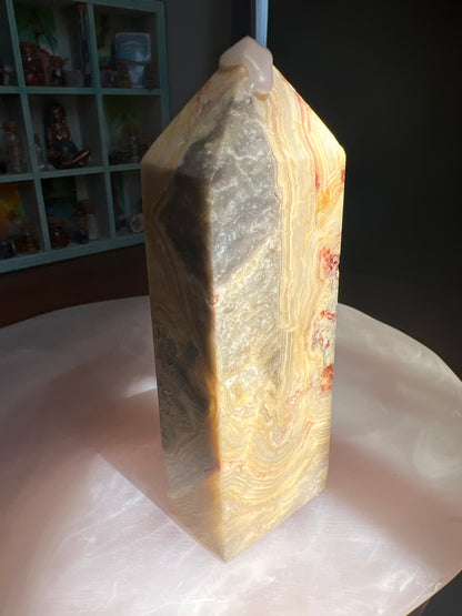 Crazy Lace Agate Towers