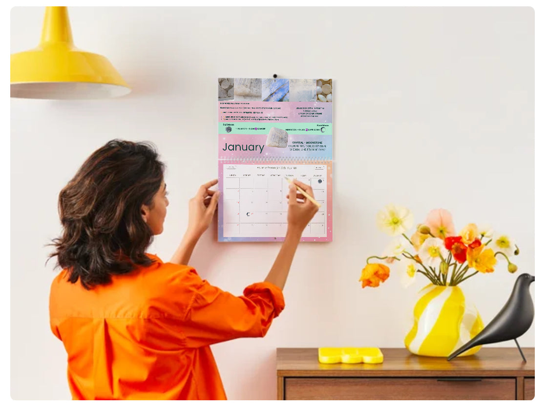 2026 Astrology x Crystal Calendar