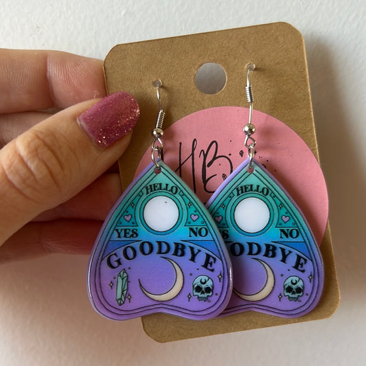 Witchy Planchette Earrings
