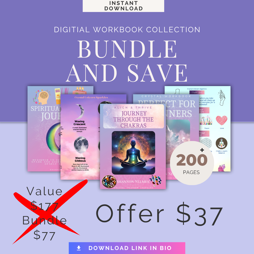 Ultimate Digital Downloadable Bundle: Unlock Your Spiritual Journey! LIMITED OFFER !