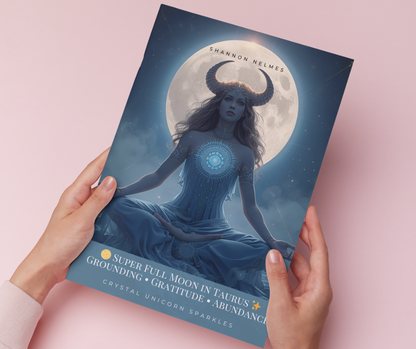 Super Full Moon in Taurus Digital Workbook ✨