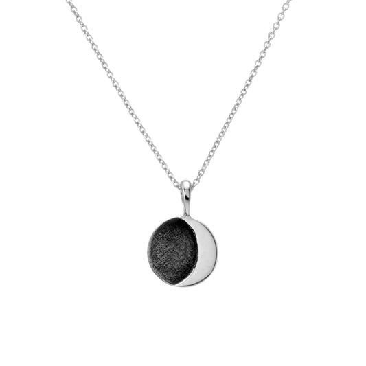 Celestial Midnight Necklace Silver