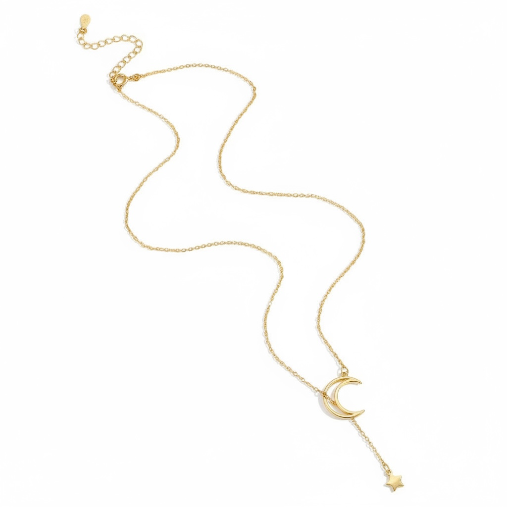 Moon & Star Light Necklace