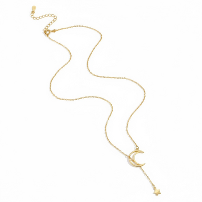 Moon & Star Light Necklace