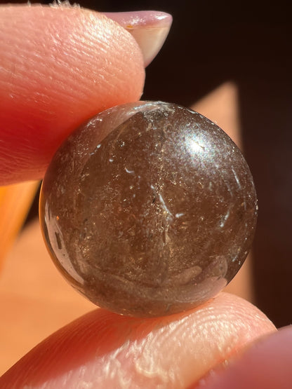 Mini Mini Smokey Quartz Sphere