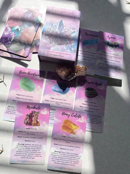 My Crystal Path Guidance Cards!