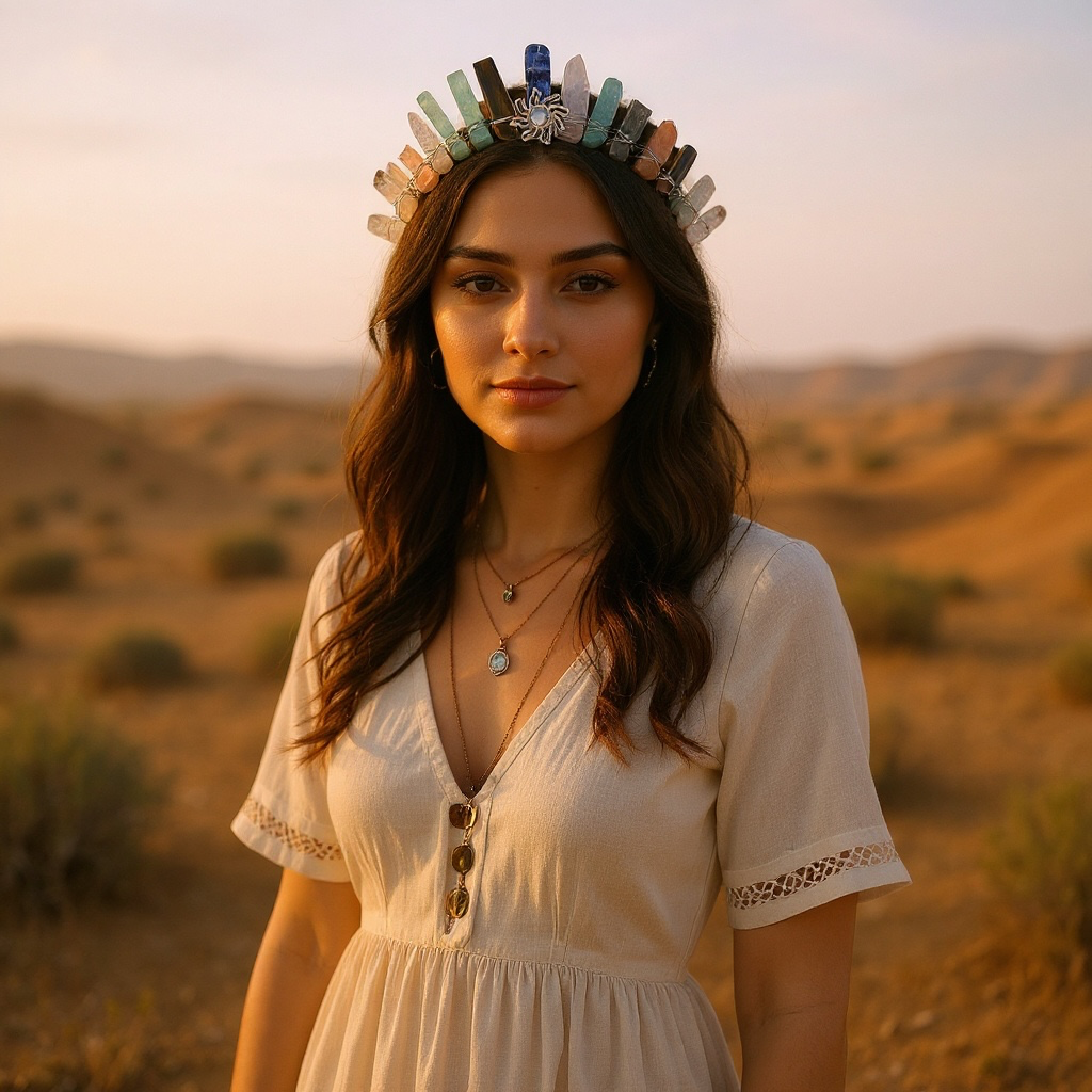Elemental Crystal Crown