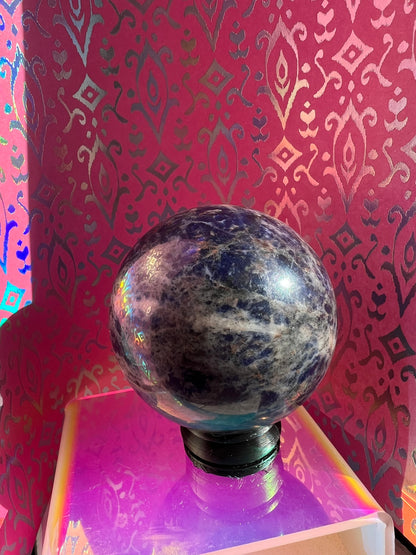 Sunset Sodalite Sphere