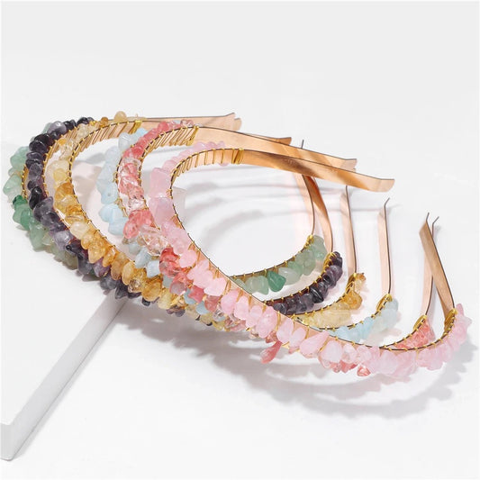 Crystal Chip Head Bands