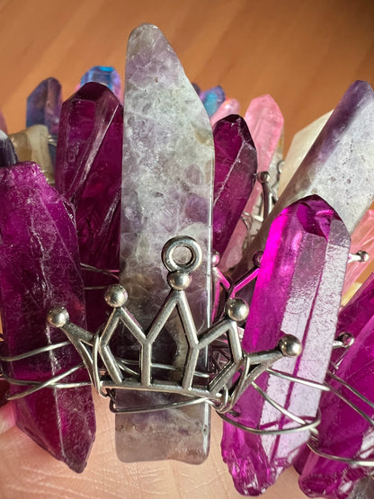 Divine Crystal Crown Headband