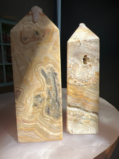 Crazy Lace Agate Towers