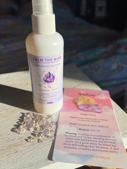 Crystal Infused Room Sprays