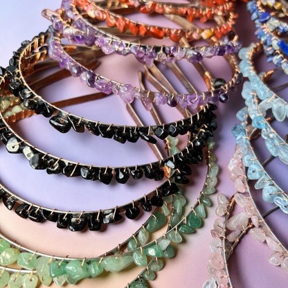 Crystal Chip Energy Headband