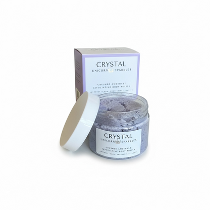 Crushed Amethyst Exfoliating Body Scrub