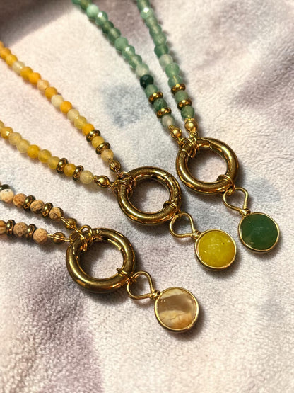 Gold Sparkle Energy Choker