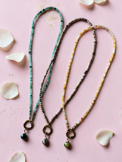 Gold Sparkle Energy Choker