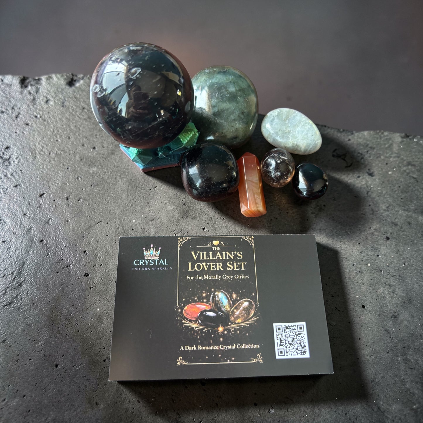 The Villain’s Crystal Lover Set Dark Romance Crystal Bundle