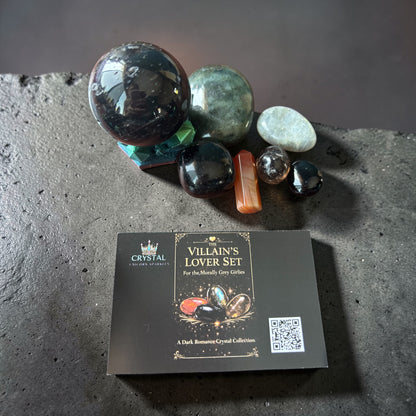 The Villain’s Crystal Lover Set Dark Romance Crystal Bundle