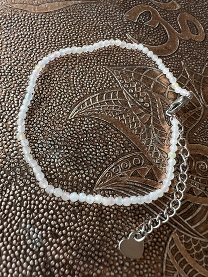 Faceted Crystal Necklace & Bracelet