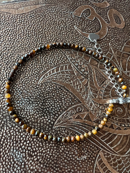 Faceted Crystal Necklace & Bracelet