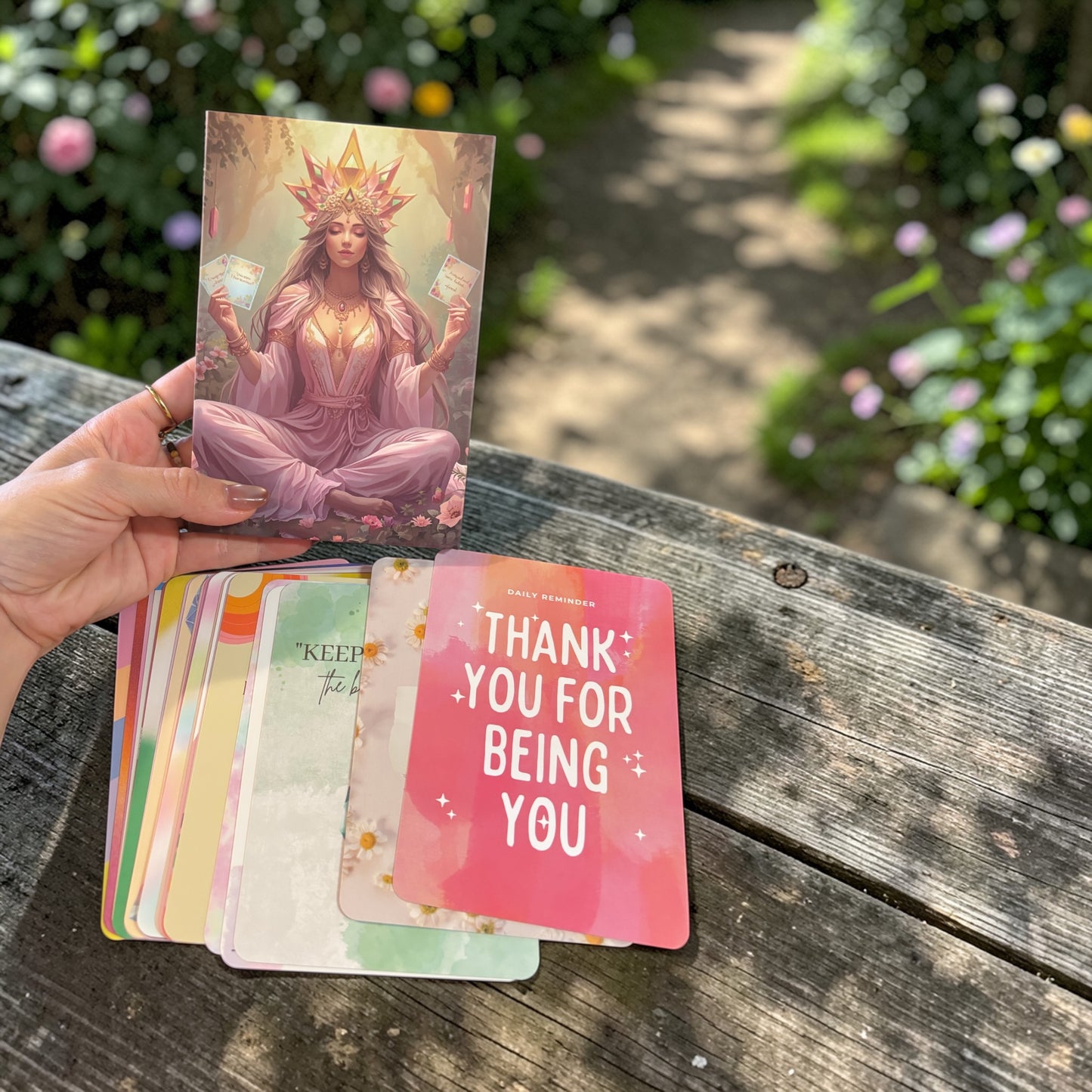 Crystal Unicorn Fairy Sparkle Affirmation Cards