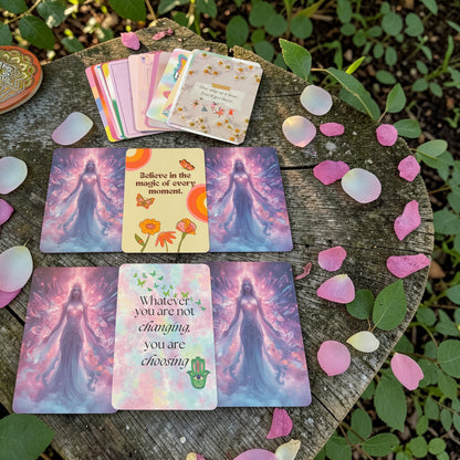 Crystal Unicorn Fairy Sparkle Affirmation Cards