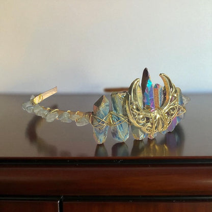 Goddess Moon Crystal Crowns
