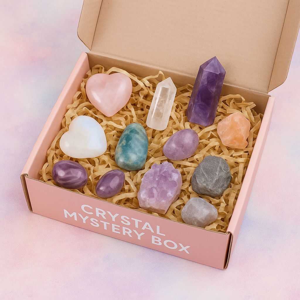Mystery Crystal Prescription Boxes