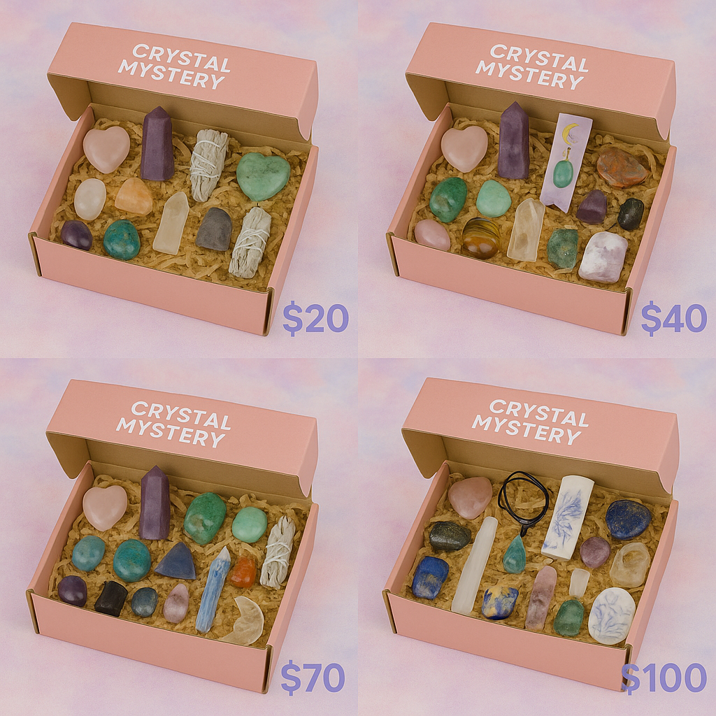 Mystery Crystal Prescription Boxes