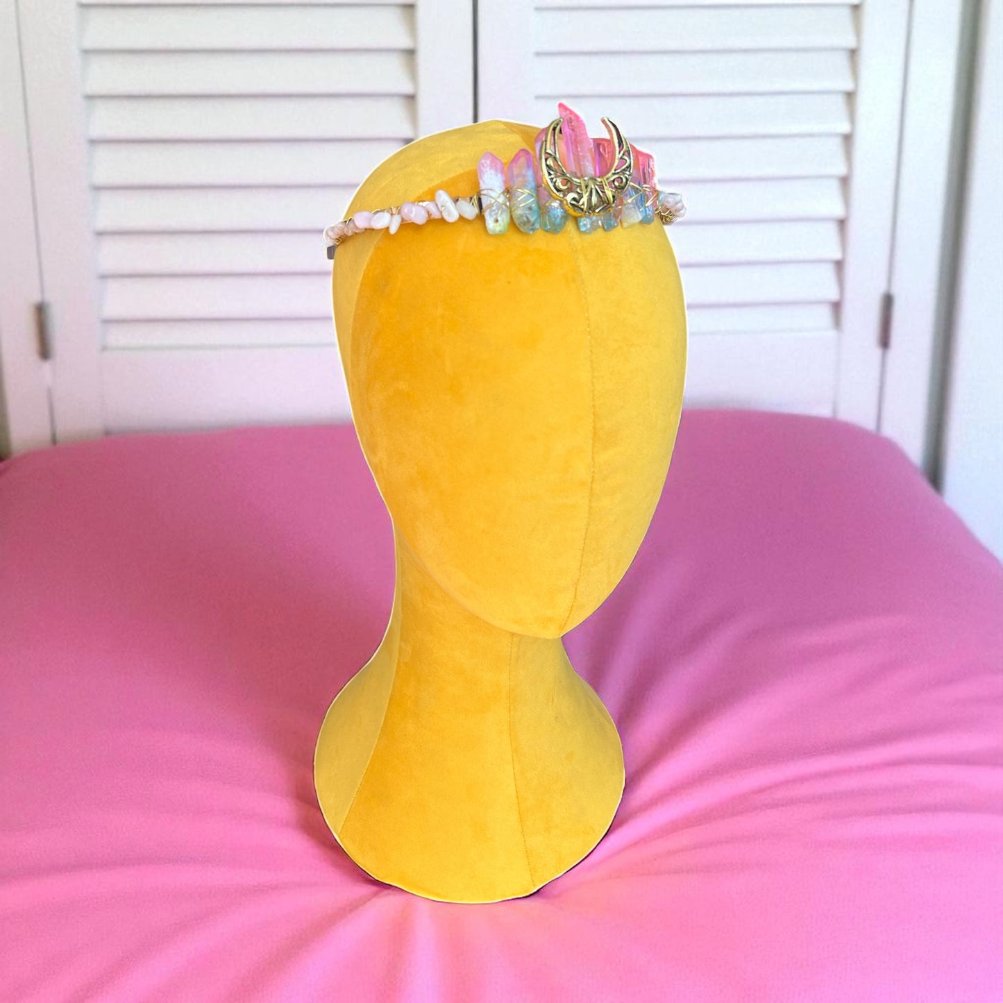 Goddess Moon Crystal Crowns