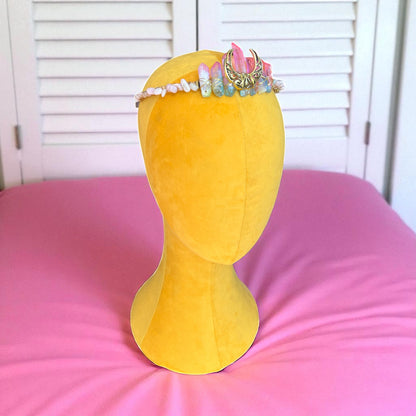 Goddess Moon Crystal Crowns