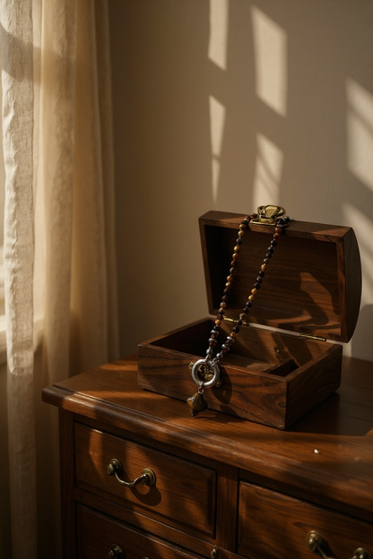 Lucky Clover Crystal Necklace