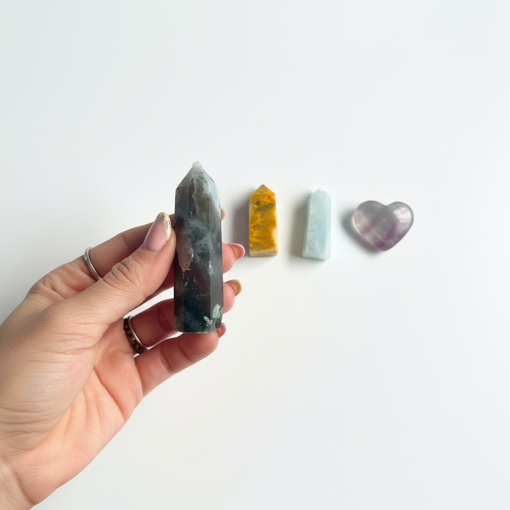 New Moon Crystal Set