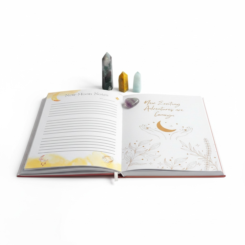 New Moon, New Beginnings: Printable Guide for Your Journey