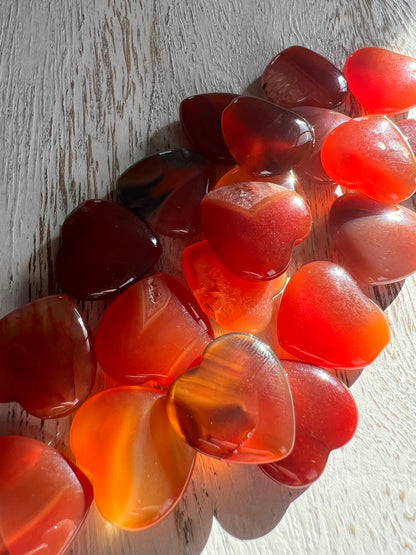 Mini Carnelian Heart